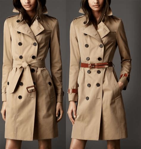 How to tie Burberry Trench 